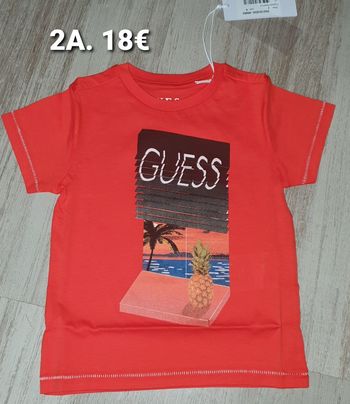 T-shirt  guess neuf 2ans