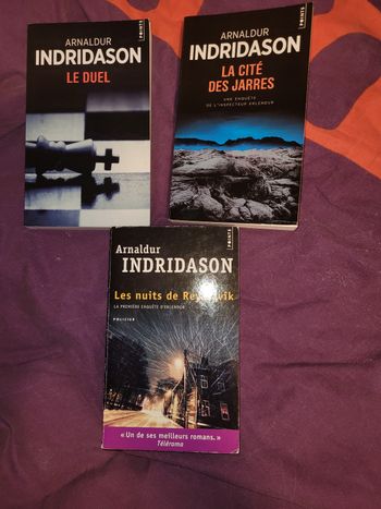 Livres de poche Analdur Indridason