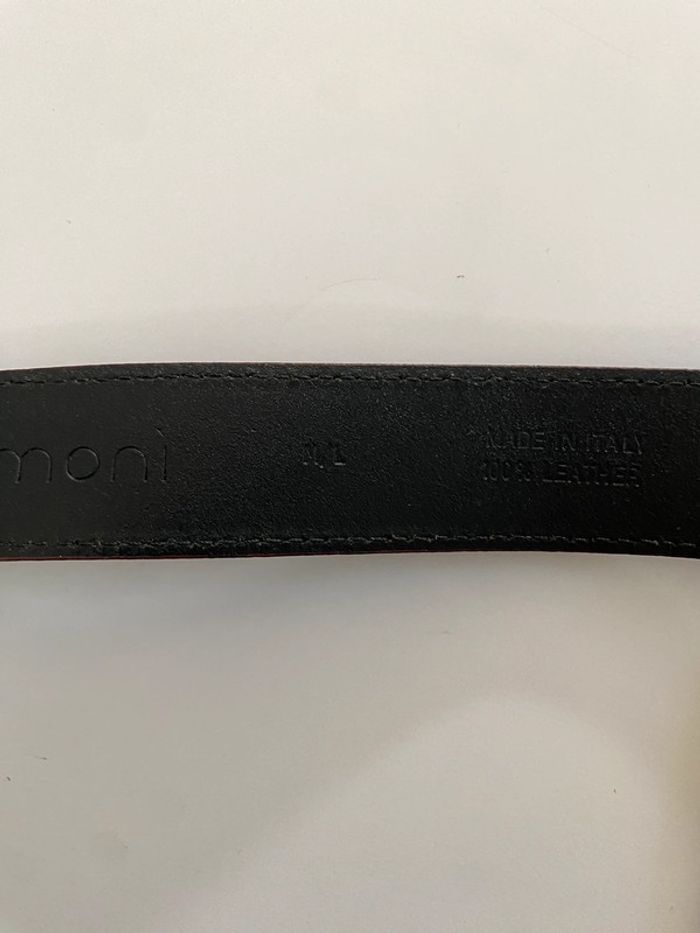 Momoni ceinture banane cuir et daim taille M - L - photo numéro 7