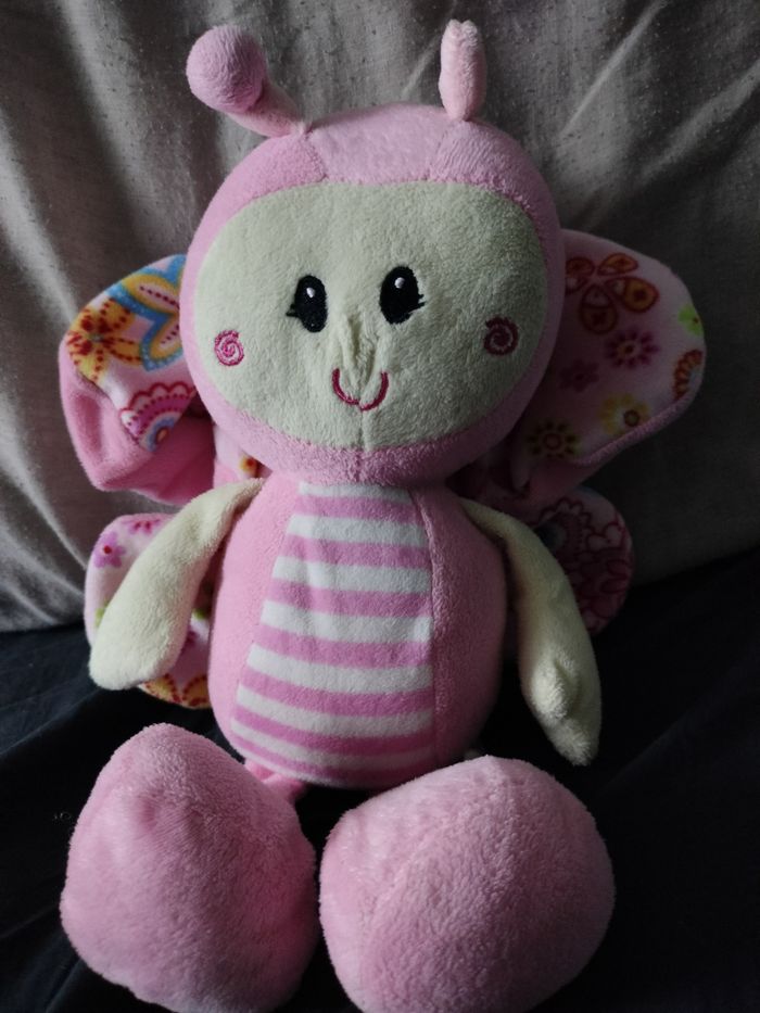 Peluche papillon - photo numéro 2