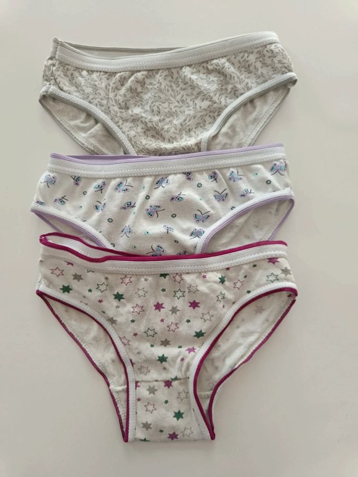 Lot de 3 culottes