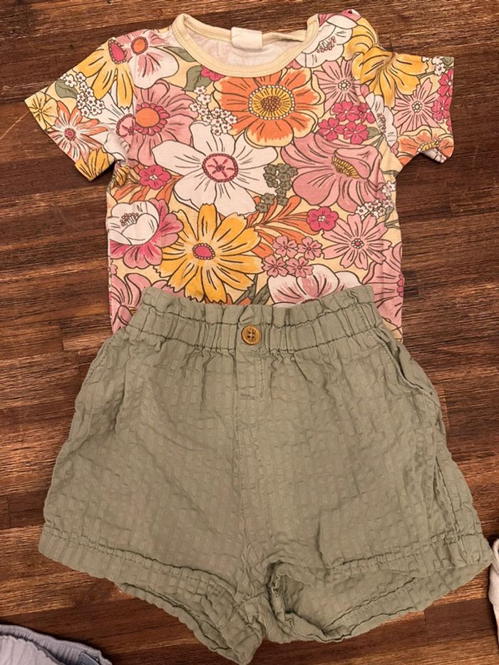 Lot body et short