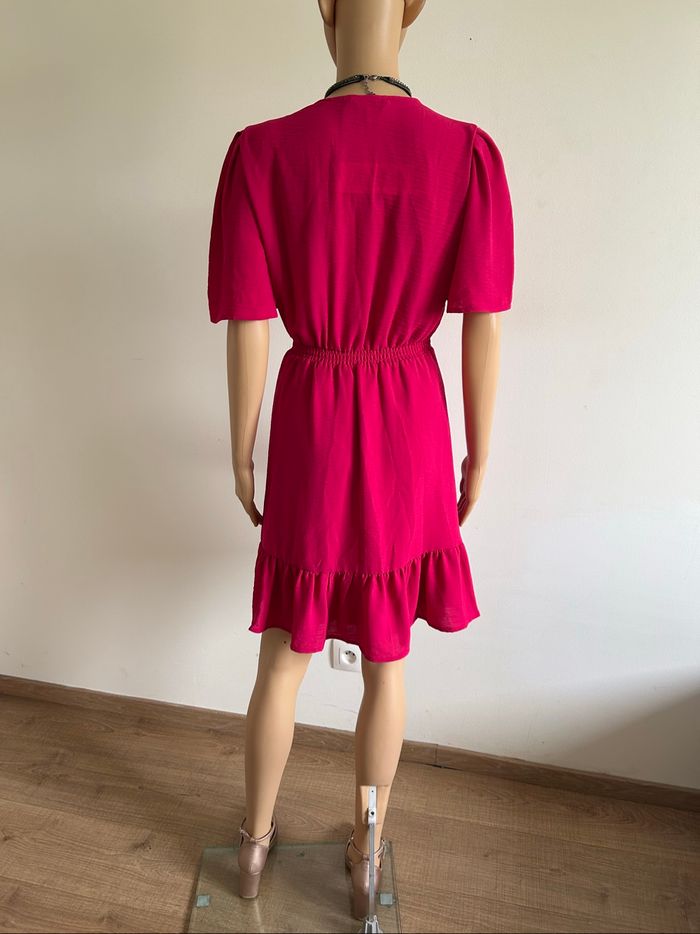 Robe rose neuve à manches courtes Morgan taille 36 (valeur 65€) - photo numéro 6