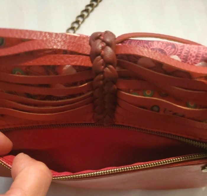 Sac desigual rouge - photo numéro 7