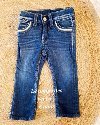 Jeans le temps des cerises 6 mois