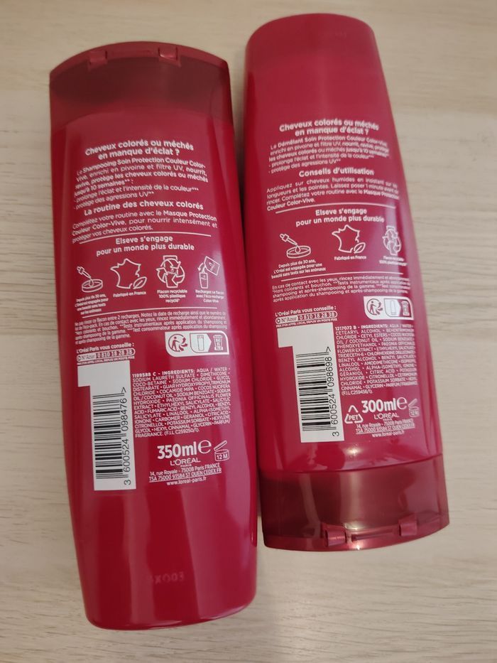 Shampoing et démêlant color vive - photo numéro 3