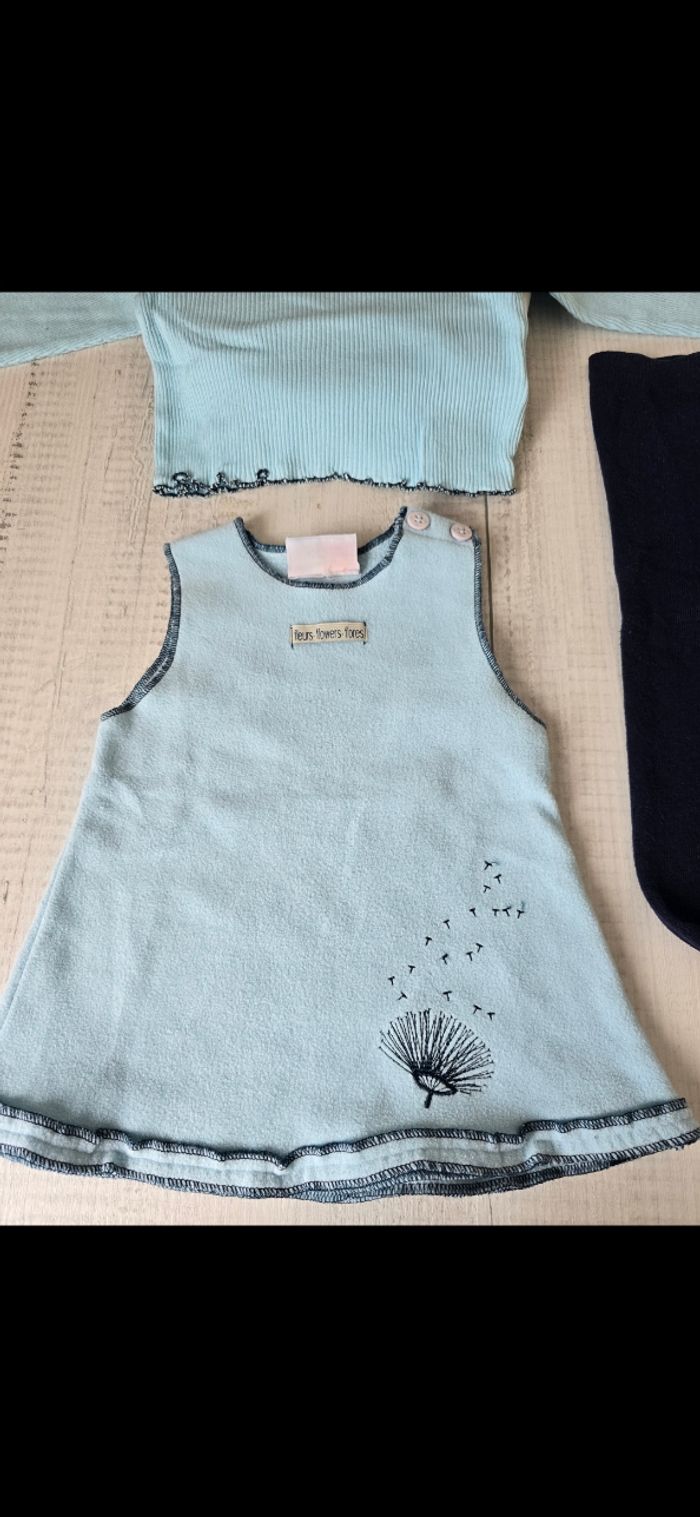 Robe et haut bébé 3 mois - photo numéro 2