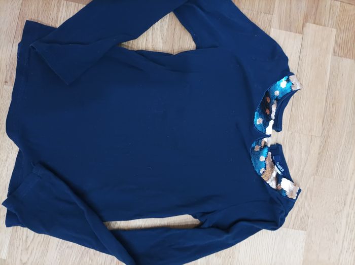 Lot 8 t-shirts manches longues fille