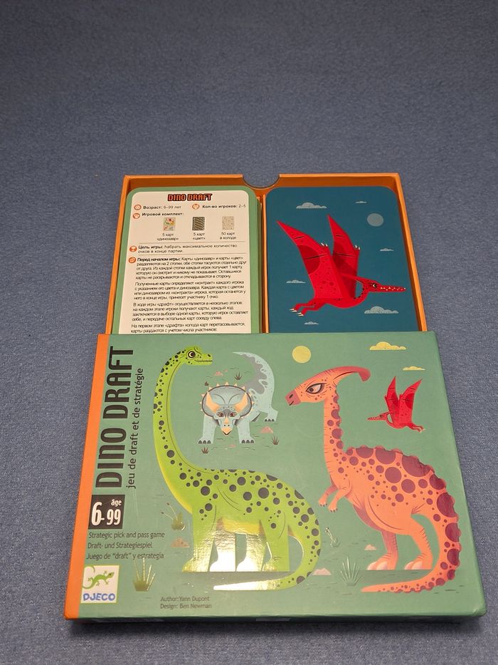 Jeux de cartes neuf dinosaure Djeco - photo numéro 2