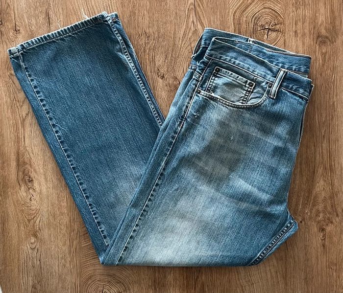Jean/pantalon levi's 569 délavé (coupe ample) pour homme, taille W 38 L 34 (48 taille française) - photo numéro 5