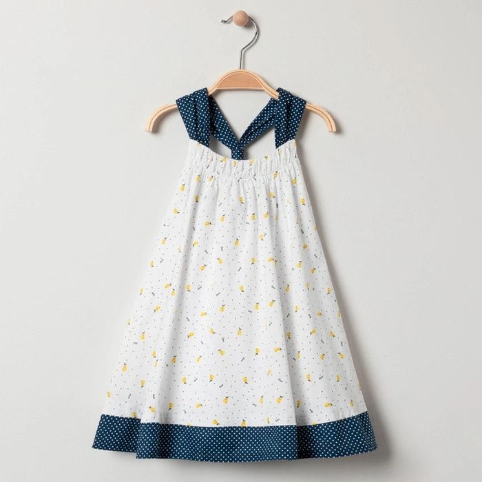 Ensemble robe citron + son bandeau