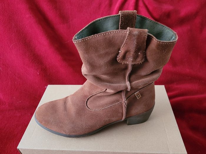 Bottines couleur daim 38 - photo numéro 2