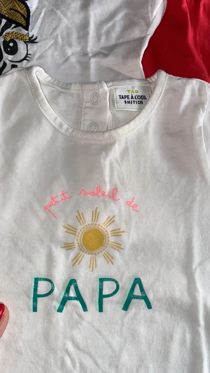 Lot de 5 tee shirt - photo numéro 2