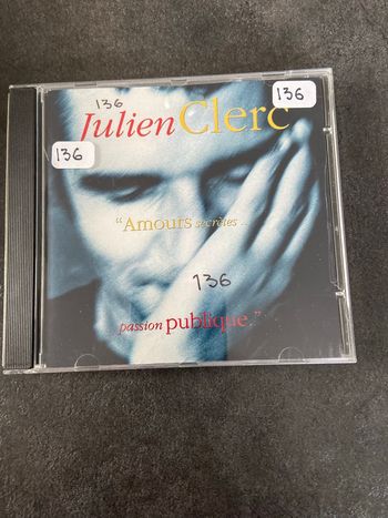 Album Julien Clerc amours secrètes… … passion publique 