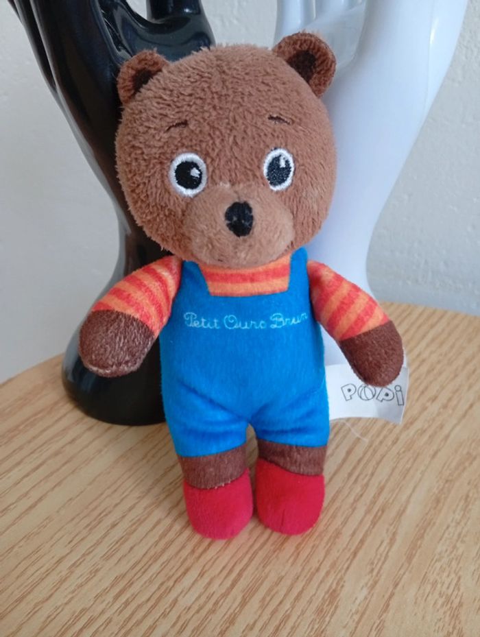Petit ours brun petite peluche mignonne animaux en peluche - photo numéro 2