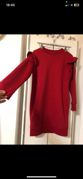 pull d’hiver habillé : pull long . Taille XS/S