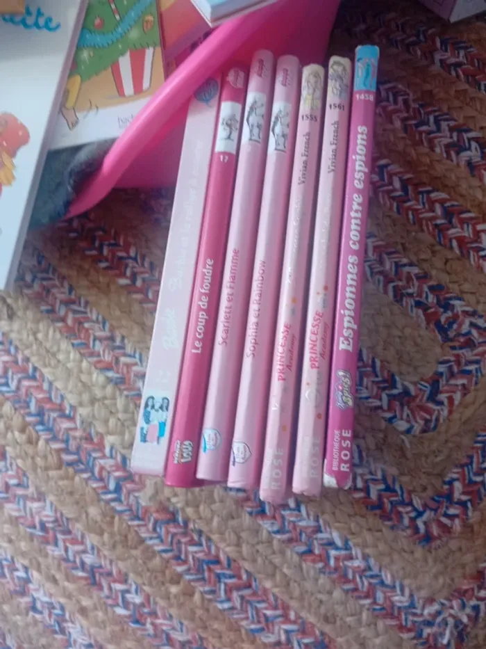 Lot de 7 livres bibliothèque rose - photo numéro 7