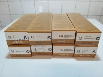 Lot de tubes couleur cheveux