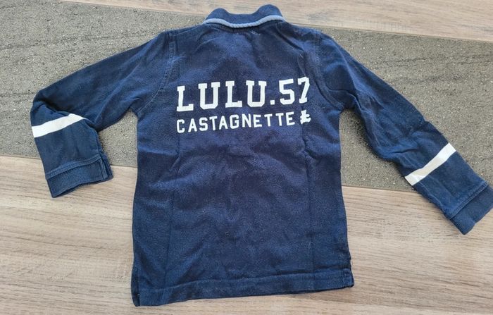 Polo manches longues collection lulu castagnette- gemo 24 mois - photo numéro 2
