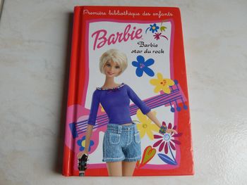 Livre Barbie star du rock