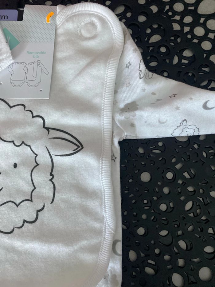 Bodie 12 mois avec attache bavette tex baby - photo numéro 3