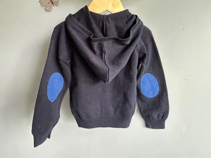 Gilet à capuche Jacadi garçon 4 ans Tbe - photo numéro 3