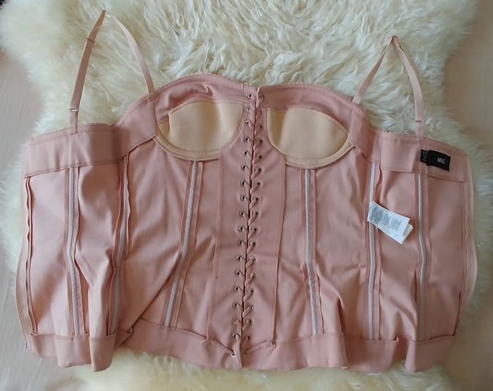 Bustier Mango rose pale - photo numéro 3