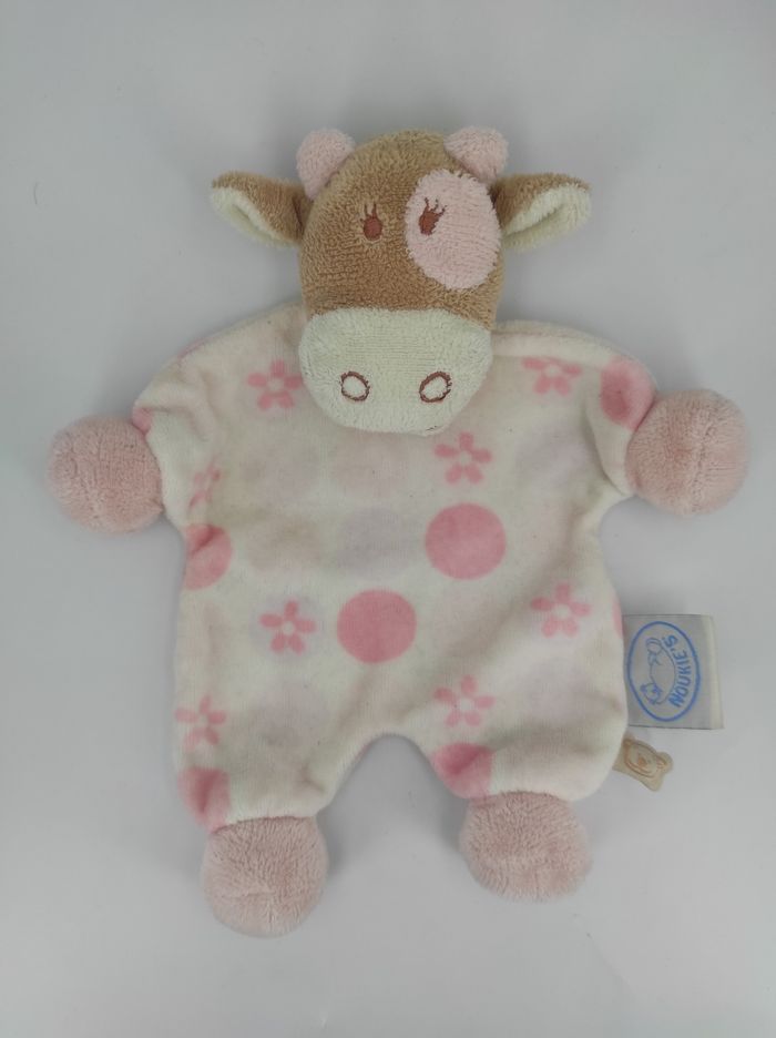 Doudou plat vache Dotty Lola Noukie's