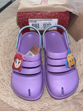Sandale de plage tong Disney havaianas la petite sirène 