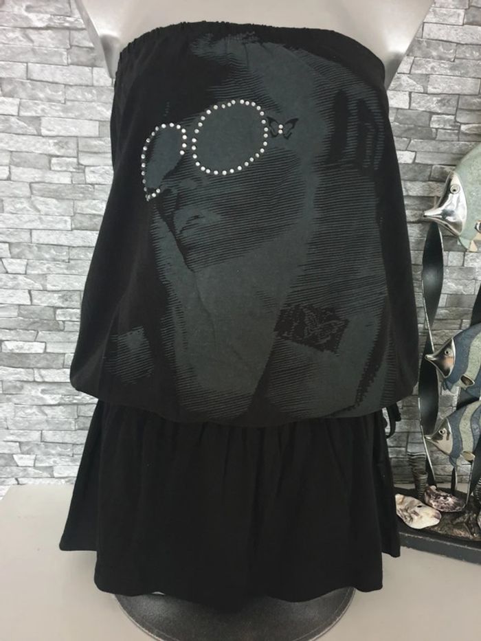 Robe bustier noire T42/44