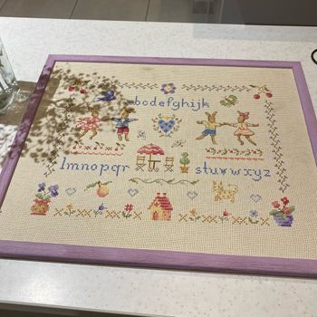 Ancien tableau 36 x32 cm