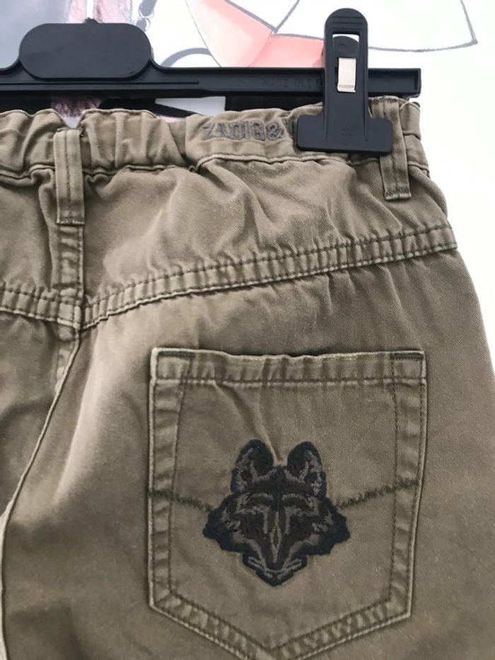 Pantalon cargo treillis Zadig & Voltaire 12 ans - photo numéro 5