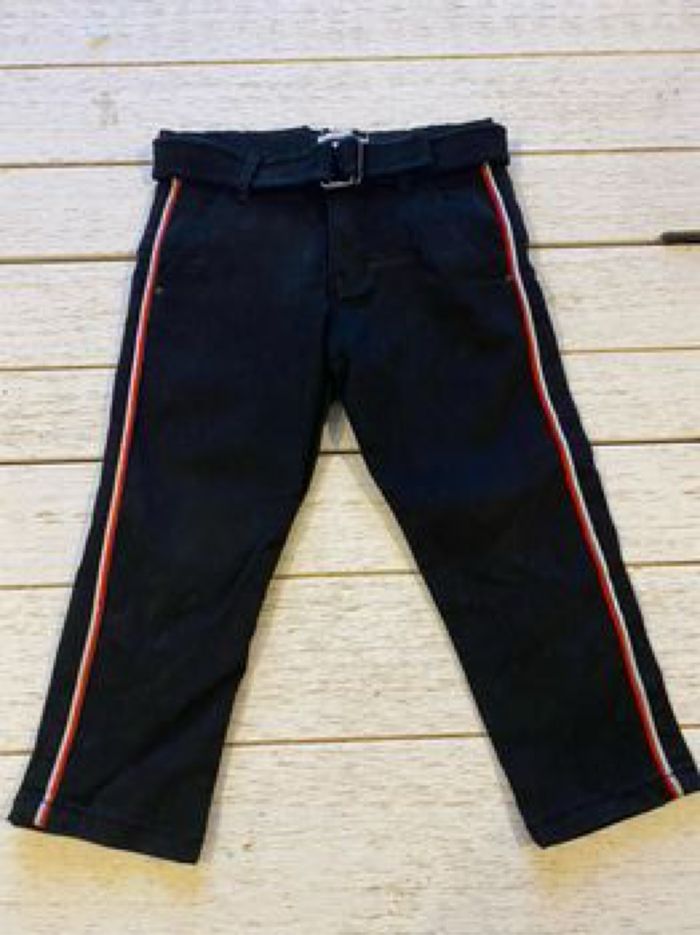 Pantalon chic + ceinture bébé garçon 2/3 ans - photo numéro 2