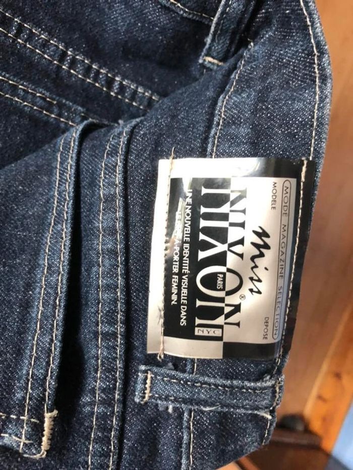 👖 LOT : 2 jeans denim droits et taille haute - Taille 40 (Bonobo / Nixon) - photo numéro 5