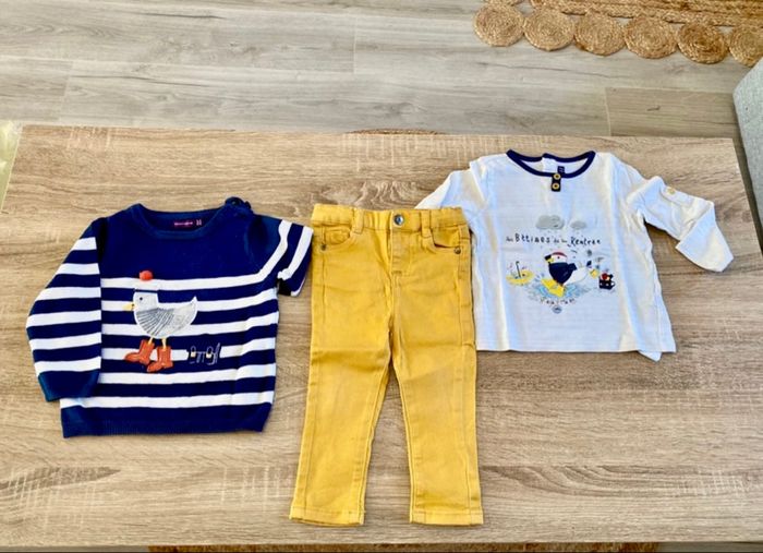 Lot 18 mois garçon sergent major tape à l’œil bout’chou - photo numéro 7