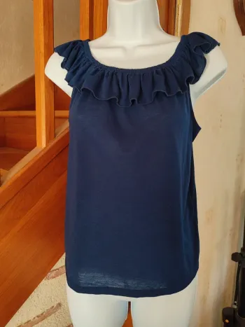 T-shirt bleu marine H&M
