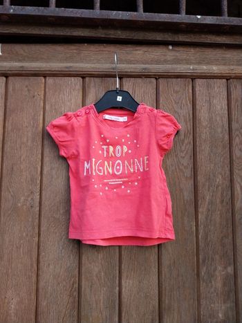 Tee-shirt bébé fille 18 mois Baby by gemo