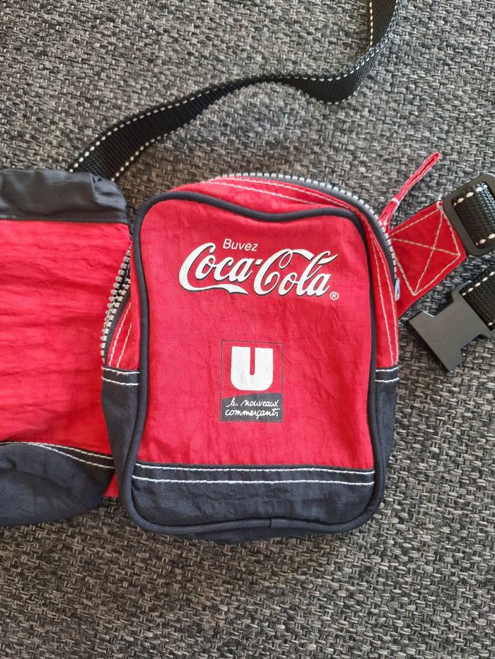 Sac banane publicitaire U/Coca-Cola neuf - photo numéro 3