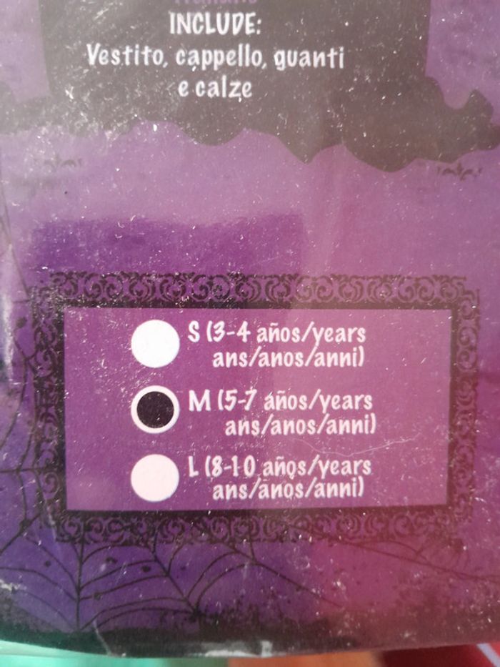 Déguisement fille 5-7 ans sorcière clair de lune rose - photo numéro 2