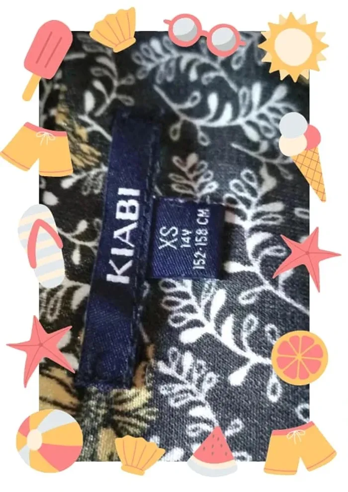 Top blouse sans manches  à fleurs et à volants femme - photo numéro 5