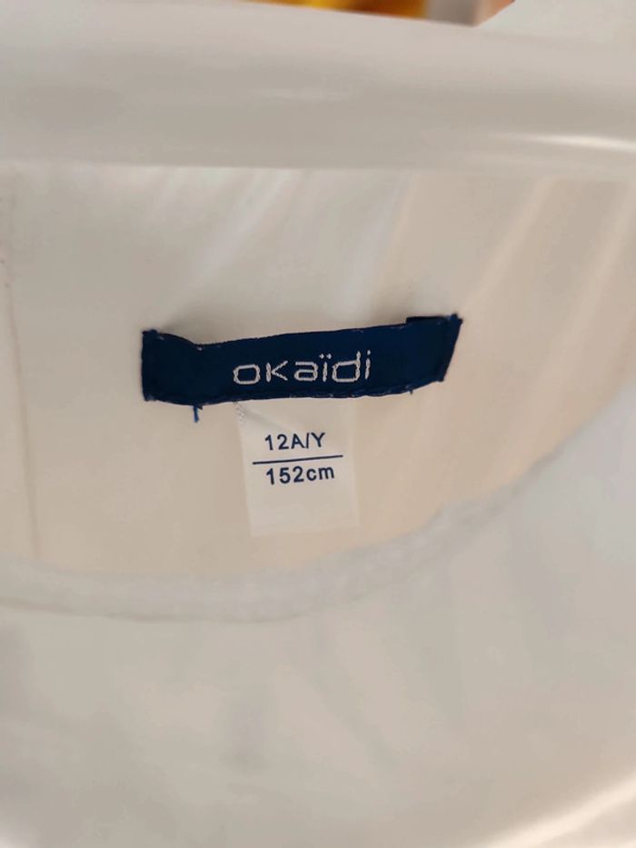 Robe blanche de cérémonie Okaidi - photo numéro 6