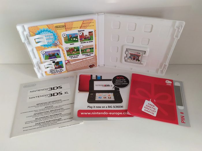 Paper Mario Sticker Star Nintendo 3DS officiel EUR complet CIB notices + boite - photo numéro 3