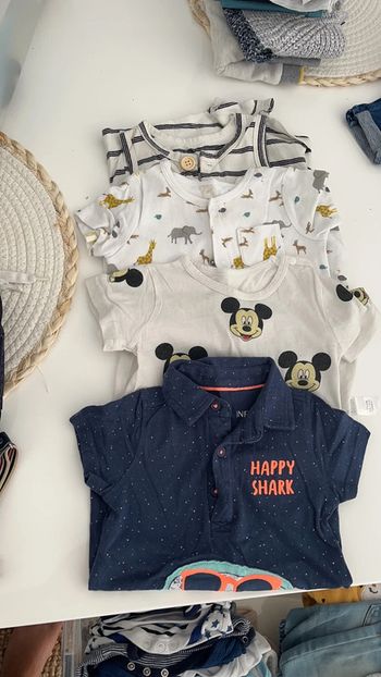 Lot combi short 4 pièces