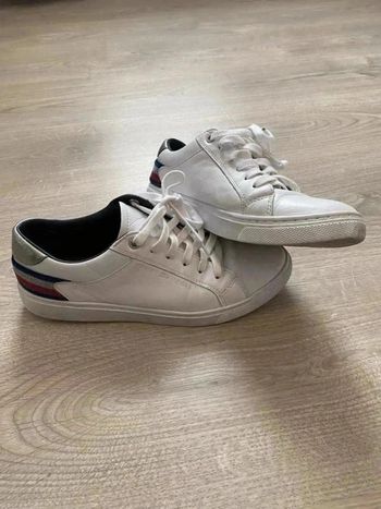 Baskets blanches Tommy Hilfiger