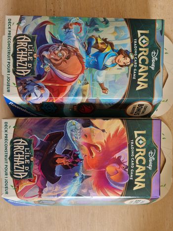 Lorcana Lot de 2 decks L'île d'Archazia
