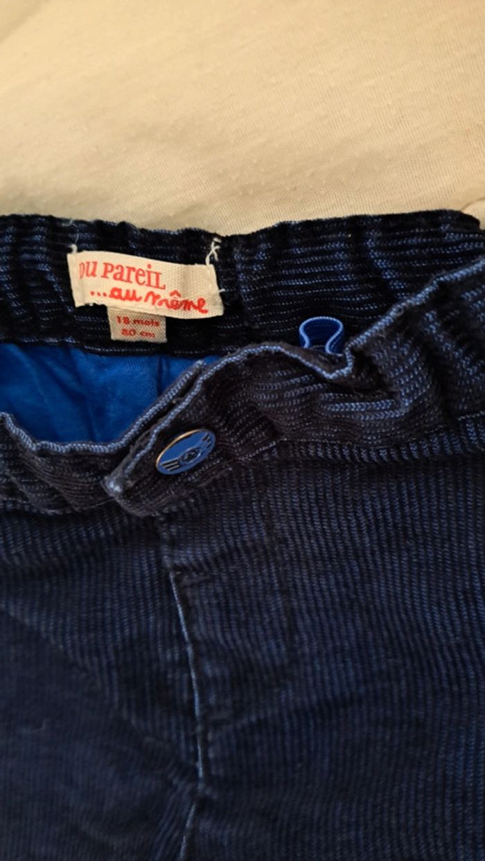 Pantalon velours 18 mois
