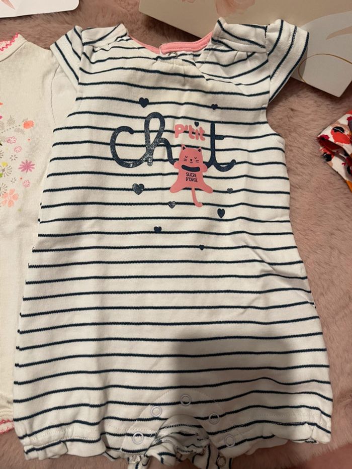 Lot de 3 combi short 3 mois - photo numéro 4