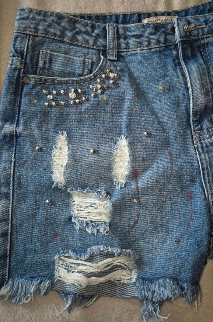 Shorte en jeans - photo numéro 4