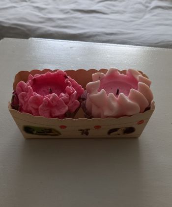 Bougies parfumées cupcake
