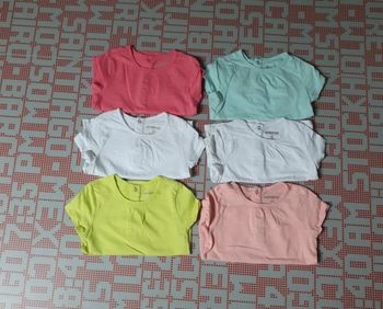 Lot de 6 t shirts